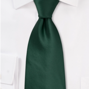 dark green mens tie