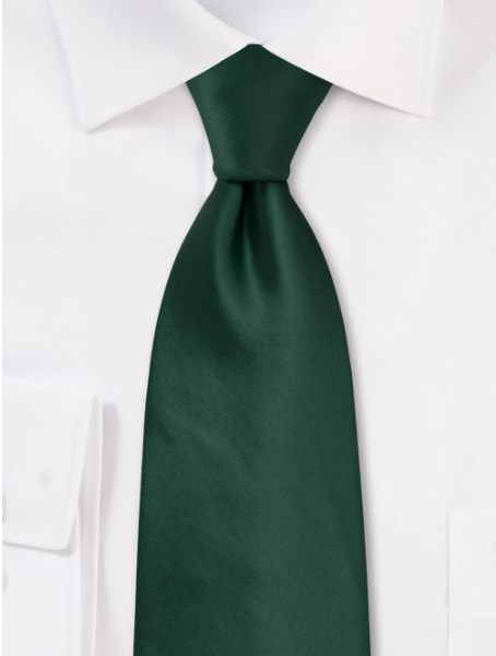 dark green mens tie