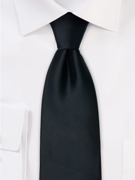 Mens Black Tie