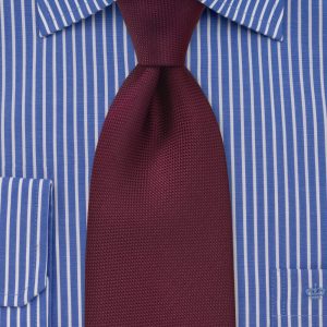 Solid Matte Tie in Maroon