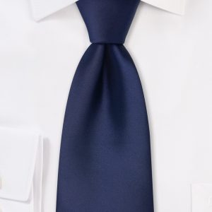 Solid Dark Royal Blue Neck Tie