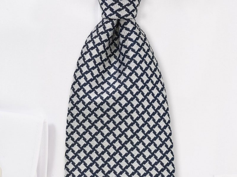 Modern Houndstooth Check Inspired Tie