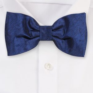 Mens Autumn Bow Tie in Twilight Navy